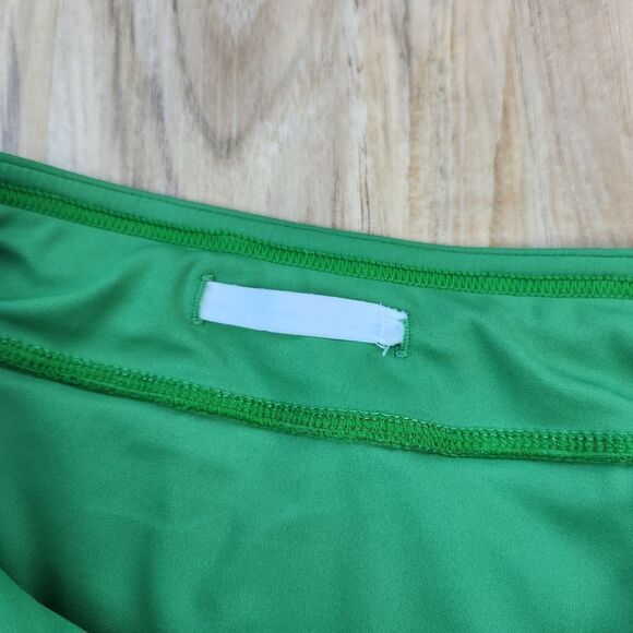 ⏭️NWT Green Athletic Cropped Sleeveless Top & Skort Set Medium - Picture 9 of 12